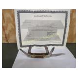 PARKER TEXAS SEQUICENTENNIAL 1985 5 BLADE KNIFE