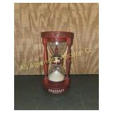 VINTAGE FALSTAFF BEER ADVERTISING HOURGLASS