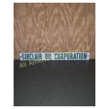 VINTAGE SINCLAIR OIL CO. PORCELAIN SIGN