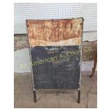 VINTAGE ROYAL CROWN COLA FREE STANDING SIGN