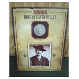 1881 MORGAN SILVER DOLLAR GEM UNC W/ WYATT EARP