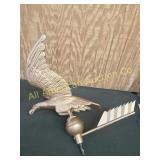 ANTIQUE METAL EAGLE FINIAL / WEATHERVANE TOPPER