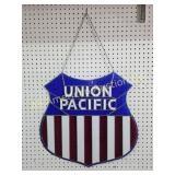 UNION PACIFIC DECORATIVE STAINED GLASS PANNEL