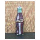 VINTAGE HANGING COCA-COLA EMBOSSED THERMOMETER