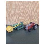PAIR OF VINTAGE METAL TOYS HUBLEY & TONKA