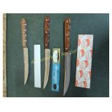 3 CASE XX UTILITY KNIVES