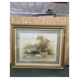 DALHART WINDBERG FRAMED AND SIGNED - AUTUM MEMORI