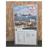 VINTAGE MEISTER BRAU BEER SIGN