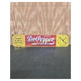 VINTAGE "10-2-4" DR. PEPPER ADVERTISING SIGN