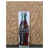 COCA-COLA  PORCELAIN ENAMELED ADVERT. SIGN