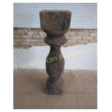 ANTIQUE LARGE ARCHITECTURAL NEWEL POST