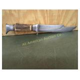 VINTAGE EDGE BRAND #469 GERMAN BOWIE KNIFE