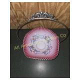 ANTIQUE VICTORIAN BRIDES BASKET