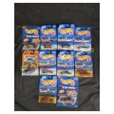 HOT WHEELS LOT OF 10 DIE CAST CARS - VARIETY