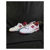 NEW BALENCE 550 WHITE RED SNEAKERS
