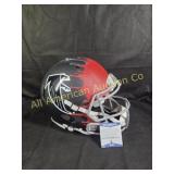 AUTOGRAPHED DEION SANDERS FULL SIZED ATL HELTMET