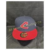 NEW ERA 59FIFTY CLEAVELAND INDIANS WOOL FITTED HAT