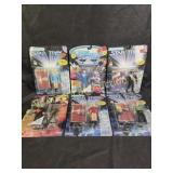 VINTAGE 1996 PLAYMATES TOYS STAR TRECK SET OF 6