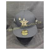 NEW ERA 59FIFTY BLACK ASTROS 