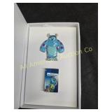DISNEY STORE OFFICAL MONSTERS INC VHS PIN SET