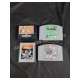 VINTAGE VIDEO GAME CARTRIDGES