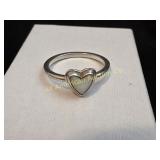 JAMES AVERY SWEETHEART MOTHER OF PEARL RING SZ 5