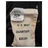 2004-P MICHIGAN STATE QUARTER $25 CANVAS BAG