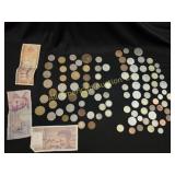 ESTATE LOT OF VTG INTERNATIONAL & GLOBAL CURRENCY