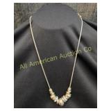2 GOLD TONE STATEMENT NECKLACE ESTATE LOT