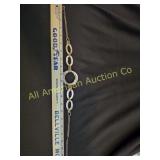 RLM SOHO TWO TONED WIRE WRAPPED CIRCLE NECKLACE