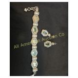 RETIRED BRIGHTON "CLARITA" BRACELET & EARRINGS