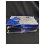 LOT OF 5 US MINT 50 STATE QUARTERS PROOF SET
