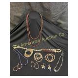 EARTH TONE BOHO JEWELRY LOT 10,PCS