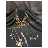7-PCS SOUTHWESTERN BOHO JEWELRY LOT