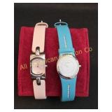 2 LADIES WRISTWATCHES- KENNETH COLE & SKAGEN
