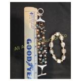 2 ROBERT LEE MORRIS BEAUTIFUL BRACELETS