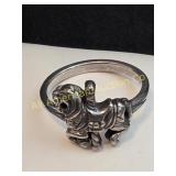 RARE RETIRED JAMESY AVERY STERLING CAROUSEL RING