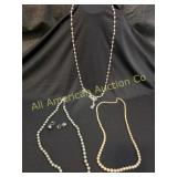ESTATE PEARL JEWELRY LOT