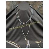 LOT OF 4 ESTATE BRAND NAME NECKLACES