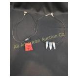 ARTISAN .925 SLIVER NATURAL STATEMENT NECKLACES