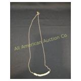 AUTHENTIC SUMMER ELLIS 14K GF JOLEE BAR NECKLACE
