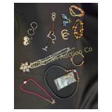 ESTATE JEWELRY LOT WITH A VARIETY OF  NICE PIECES