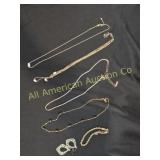 LOT OF GOLD TONE JEWELRY KS, SUGARFIX & MORE
