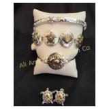 4 PC BRIGHTON STYLE TWO TONE NAUTICAL SET