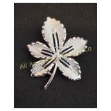 VTG MID CENTURY SARAH COVENTRY SLIVER TONE BROOCH