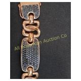 BRONZO  ITALIA 6. CT TW BLACK SPINEL STATUS BRCLT
