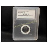 3 UNCIRCULATED GRADED COLLECTIBLE COINS