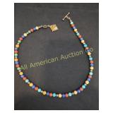 C POLLACK RELIOS DESERT SUN/TWIN PEAK NECKLACE 925
