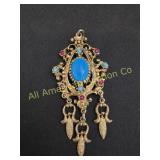 VINTAGE CELEBRITY NY ORNATE CHANDELIER PENDANT