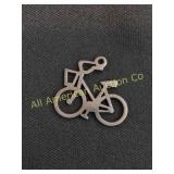 RARE RETIRED STERLING JAMES AVERY BICYCLE CHARM